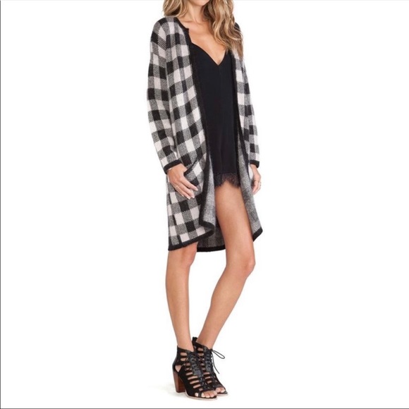 Knits + For Love and Lemons knit angora cardigan - Picture 2 of 4